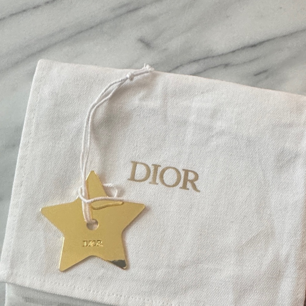 Dior Gold Star Ornament